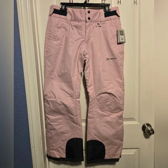 NWT Arctix  Women's Insulated Snow Pants Regular Inseam Size M/M 29L Color Pink - Picture 2 of 16
